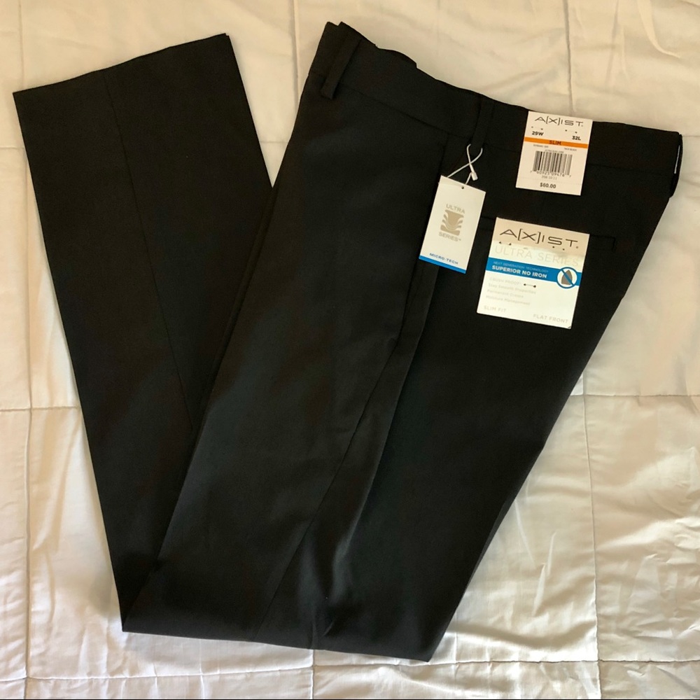 Men’s charcoal gray slacks